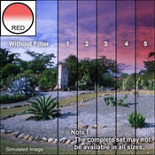 4 x 4  3 Red Soft Edge Graduated Filter