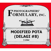 Modified Pota (Delagi #8) Developer for Black & White Film   Makes 1 Liter