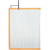 Open End Scrim   18x24    White Artificial Silk