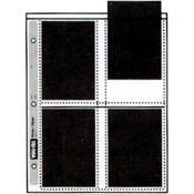 Photo Saver Archival Storage Page   3.5x5    Holds 8 Prints   100 Pack