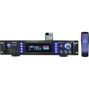 P2002ABTI AM FM Receiver Amplifier with iPod Dock