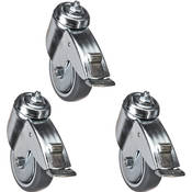 104G Braked  Wheel Set for Cine Stands   100mm Diameter