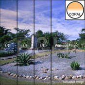 4 x 4  1 2 Coral Soft Edge Graduated Filter