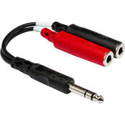 Stereo 1 4  Male to 2 1 4  Mono Female Cable (6 )