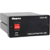 VDA 50DT Distribution Amplifier, Dual 1x2, 1x3 or single 1x6, Desktop, Composite Video