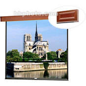 Designer Manual Hamilton Screen (Cherry)   120  Diagonal   Video Format (4:3 Aspect)   Matte White