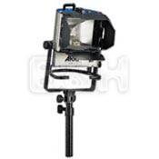 X 2 200W HMI Open Face 1 Light DC Kit   consists of: X 2 Light, 200W DC Ballast, Cable, Barndoors, Frosted Lens   NO Bulb   200 Total Watts (24 30V DC)
