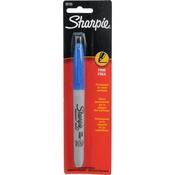 Fine Point Permanent Marker (Blue)