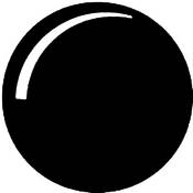Standard Steel Gobo #7172   Rainbow B