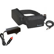 PRB 7XLRATM Starved Electrolyte (Lead Acid) Battery Belt (12v, 7 amp hours) Cigarette and 4 Pin XLR Connectors, with Automatic Charger