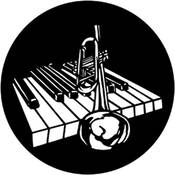Standard Steel Gobo #7933   Piano Bar