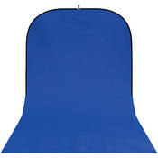 #027 Super Collapsible Background   8x16    Chroma Key Blue