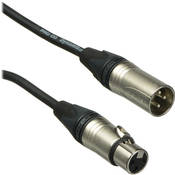 Excellines XLR Male to XLR Female Lo z Microphone Cable (2x 24 Gauge)   30