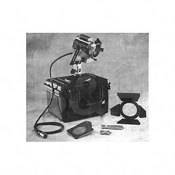 Minipar HMI PAR Light Kit   consists of: Minipar 24W Light Head with Lamp, Barndoor and Case   24 Total Watts (12V DC)