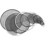 6 5 8  Half Double Stainless Steel Diffusion Scrim