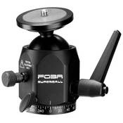 Superball Ballhead with 1 4  20 & 3 8  16 Screws and Independent Panning Lock   Supports 32.00 lb (14.51 kg)