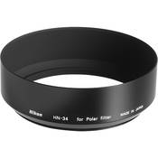 HN 34 Lens Hood (Screw In) for 77mm Circular Polarizing Filter