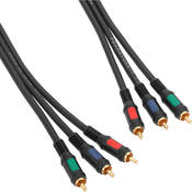 3 RCA Male to 3 RCA Male Component Video Cable   6