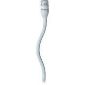 MX202WP N   Hanging Microphone with Plate Mount and NO Cartridge (White)
