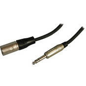 Excellines Stereo 1 4  Phone Male to XLR Male Patch Cable (24 Gauge)   3