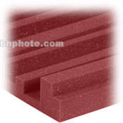 4  Studiofoam Metro 24 (Burgundy)   24  x 48  x 4  Studiofoam Panels for Natural Sounding Acoustics   6 Pieces