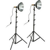 Tungsten Two Floodlight Kit with Stands