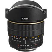 SLY 358N 8mm f 3.5 Fisheye Lens for Nikon APS C Cameras