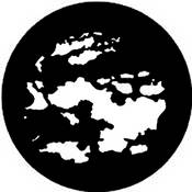 Standard Steel Gobo #7166   Cloud 8