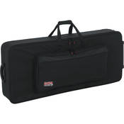 GK 61 Keyboard Case with Wheels for 61 Note Keyboard