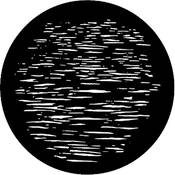 Standard Steel Gobo #7833   Water 1   Size M 66mm