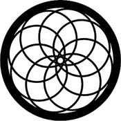 Standard Steel Gobo #7568   Spiro Gira   Size M 66mm