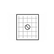 Intenscreen Focusing Screen for Mamiya C220 Cameras   Grid Lines and Diagonal Split Image