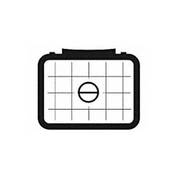 Intenscreen for Nikon F4   Matte with Grid & Horizontal Split Image