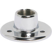 AD 11B Surface Mount Female Mic Stand Flange (Chrome)