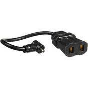 PC H Adapter   PC Female to Household Female Adapter Cord   9