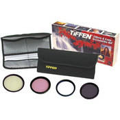 82mm Special Effects DV Kit (Color Graduated ND.6, Pro Mist 1 4, Enhancer, Gold Diffusion F X 1 2 and Soft Pouch)