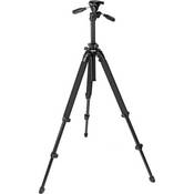 PRO 400 DX Deluxe Tripod with 3 Way Pan Tilt Head (Quick Release)   Supports 11 lb (5 kg)