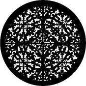 Standard Steel Gobo #7529   Tracery   Size A 100mm