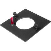 50mm Flat Lensboard for 4x5 and 8x10 Series Enlargers (Accepts 100mm to 150mm Lenses)