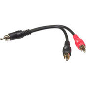 RCA Male to Two RCA Male Y Cable   6
