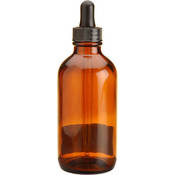 Glass Storage Jug with Dropper, Amber   30ml