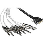 Analog Multi Track Recording Cable for Tascam DA88 & Comaptible Mixers, D Sub DB25 to 8x TRS Stereo Phone Male   10