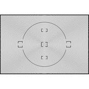 B Focusing Screen for F100 & D1 Series Cameras   Matte with Central Focusing Brackets (Replacement)