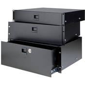 Sliding Rack mount Drawer, 2 Space