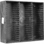 CDP 60 Wall Mounting Rack   Holds 60 CDs