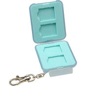 Hard Plastic Digital Media Storage Case   holds 4 xD Picture Cards