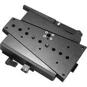 Studio Set Up Platform with V Shaped Wedge Plate   Video 60 Plus Fluid Head
