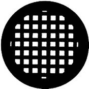 Standard Steel Gobo #7204   Basket Weave   Size A 100mm