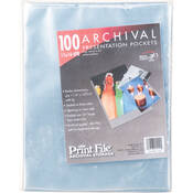 Polypropylene Presentation Pocket with 1 16  Lip   11 x 14    6mil Thick   100 Pack