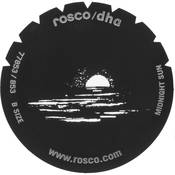Standard Steel Gobo #7853   Midnight Sun